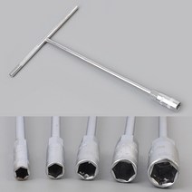 T복스 티복스 T형 티자 복스 핸들 육각 렌치 소켓 복스 자동차 공구 8mm10mm 12mm 14mm 16mm, 사이즈