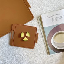 디자인앤쿠 슈프림 실리콘 도마 규소수지 이유식, 디쿠베이비도마 매트그레이