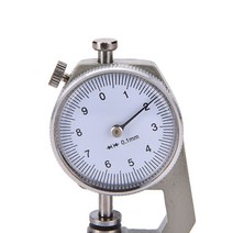 가죽 두께 금속 게이지 측정기 0-10mm 공예 도구, 한개옵션0