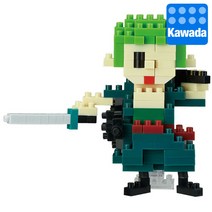 카와다 나노블럭 원피스 조로 NBCC046 나노블록