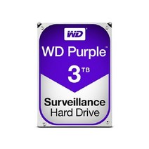 씨씨티비이몰 CCTV전용 WD PURPLE 3TB HDD 저장장치 하드디스크, 1개