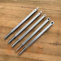 목선반 칼 전동끌 휴대용 조각기 목공 공구 세트 나이프 둥근 블레이드 납작, 01 5개 세트 - 나무 손잡이 없음