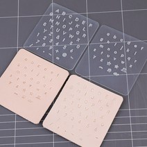 불박기 각인기 날인기 스탬프 가죽공예 2 개/대 DIY 수제 명확한 알파벳 문자 번호 가죽 공예 펀칭 스탬퍼 도구 액세서리