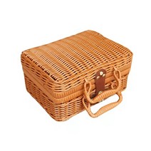 ins 포도 나무 손 선물 상자 짠 생일 축하 선물 상자 빈 상자 잔디 과일 바구니 아기 보름달 선물, 모조 코튼