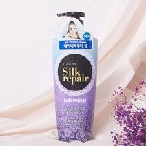 el4437 실크리페어 샴푸 베이비파우더550ml 엘라스틴/실크리페어/샴푸/베이비/파우더, 단일 수량