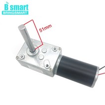 웜기어 베벨 체인 DC 24V PMDC 웜 기어드 모터 고 토크 12V 볼트 반전 감소 자동 잠금 확장 샤프트 5840-31, 12v 160rpm, package R