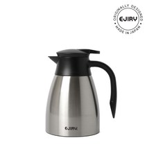 에지리 멀티팟 보온보냉물병 포트 레드, 실버, 1000ml