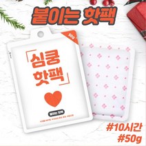 차비츠 붙이는 파스형핫팩 군인용핫팩 보온대 일회용손난로