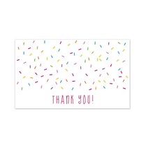 생일축하카드 팝업카드 메세지 세트100장 세트Thank You Cards 비즈니스 용품 주, 22 Q22