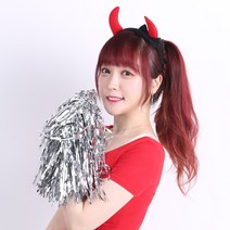 파티해풍성한 고리 응원수술 2개입, 블루