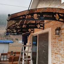 캐노픽스 1870x2900 아파트 오피스텔 상가 현관 출입구 주차장 렉산지붕 캐노피공사, 블루, 그레이, 은백색(기본색상)