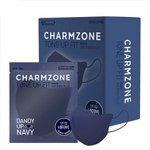 참존 톤업핏 마스크 댄디업 네이비 중형, 25개입, 2개