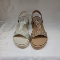 탠디 여성 4.5cm 보석라인 뒷밴드 케쥬얼 샌들 WSX22M026