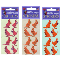 스티커매직) Kangaroos, fuzzy