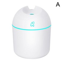 250ml 미니 화이트 초음파 가습기 로맨틱 라이트 usb 에센셜 오일 디퓨저 자동차 정수기 아로마 음이온 미스트 메이커 르, 하얀