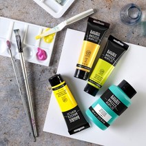 리퀴텍스 베이직 아크릴 물감 118ml 낱색(48칼라), 530 BRONZE YELLOW