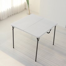 이지 접이식 식탁 조립식 테이블 860, 브라운