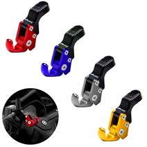 BIKI NMAX 미러형 봉지걸이 16 - 21 22 23년 BPK 백미러 튜닝 커버 가드 스쿠터, 검정, 1개