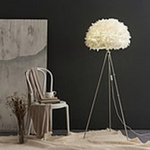 북유럽스타일 깃털 전구 장스탠드 멀티 조명등 램프, 단품, 본상품선택