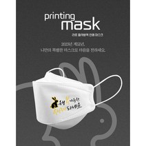 마스크 인쇄 계묘년 KF94 새해 2023 3D입체형 25매, 대형_design 3