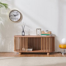 나무뜰 헤네시 원목 거실장 MWF246, 내추럴월넛