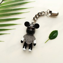 크리스탈 베어 골프 퍼터키퍼 커버 홀더, 1개, 1.크리스탈 골프키퍼