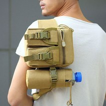 [사은품증정] 랄라닷 아웃도어 힙색 크로스백 슬링백 등산힙색 벨트백, 베이지