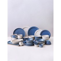 [남대문그릇도매상가] 로얄베일 샤롯데 6인 풀홈세트37+2P(모던컬러)