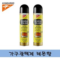 캉가루 가구 광택제 420ml 목재 왁스 코팅 가구광택제, 2개