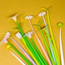 기타 바보사랑[필레오상점]새싹 젤리 꽃 줄기 볼펜 5type, 상품선택:새싹꽃볼펜