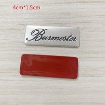 다이나오디오 용 100pcs 금속! 200pcs JBL-FOCAL 하만/카돈 자오선 펜더 하이파이 스피커 오디오 배지, 부메스터 40mm_200개