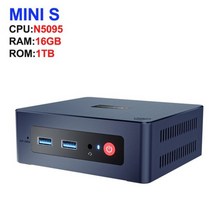 소형PC 미니PC 산업용미니PC Beelink-미니 S 미니 PC 셀러론 N5095 8GB/16GB DDR4 256GB/512GB SSD 윈도우, 03 UK, 07 16GB RAM 1TB SSD