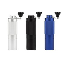 뚜띠 미니 스테인리스 코니컬 타입 커피그라인더 핸드밀 CGAM-M2000, 뚜띠 미니 카본블랙 CGAM-M2000