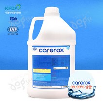 케어록스 고수준 무독성 살균소독제 4L 병원균 소독제, 단품