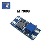 로 USB 5V 1A 18650 TP4056 리튬 배터리 충전기 모듈 MT3608 2A DC-DC 스텝 업 컨버터, [01] MT3608