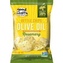 Good Health Kettle Style 올리브 오일 감자 칩 로즈마리 141.7g 12팩, 5 Ounce (Pack of 12), Rosemary