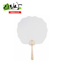 신진사 꽃모양부채(중 특대), 중