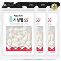 라이브잇 내츄럴랩 치카치카 강아지 우유 치실껌 SS 48g, 30개