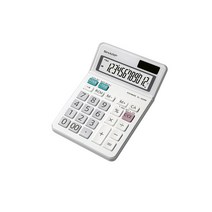 샤프전자 EL-320W 전자계산기 세금계산 12자리 태양열