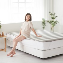 라뽐므 투웨이 3D 에어매쉬 쿨매트 퀸, 라이트베이지