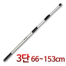 바다 민물 낚시뜰채 3단 접이식 뜰채망 삼각뜰채 뜰망 민물뜰채 뜰채대, 01. 알루미늄 뜰채대 1.5m