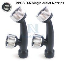 무인방제기 유니건 농약통 치파랠리 농약분무기 안개분사 2 개 팩 정원 관개 품질 팬 모양 분무기 f 형 이중 노즐 농업 살충제 미스트 노즐 m14 암나사, d-5, D-5