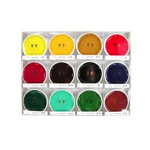 봉황 안채(접시)물감 12색 세트