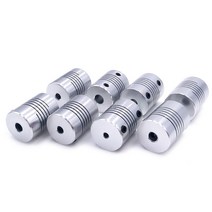 d19 l25 알루미늄 유연한 턱 샤프트 커플 링 586.35810mm cnc 스테퍼 모터 커플러 인코더 조각 기계, 4x6