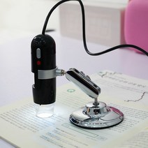 200배 고배율 USB 디지털 현미경 과학교구 어린이 관찰도구 LED조명 펜타입 현미경, 현미경 IB_095