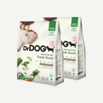 닥터독 위장 사료 4kg 오리 해독 효과 디톡스