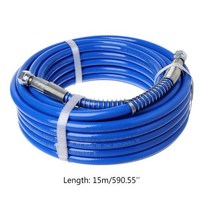 페인트스프레이건 페인트분사기 페인트건 15m10m7 5m 호스 에어리스 호스 5000psi 고압 파이프 에어리스 어 호스 분무기 물 파이프 드롭 선박, 금