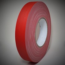 테스크 무광 면테이프 개퍼테이프 GAFFERS TAPE 25MM X 55M MATT RED, 1개