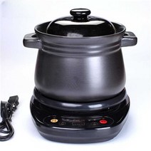 홍삼중탕기 약탕기 달이는기계 티포트 제조기 한약, 4L 약병 + 베이스