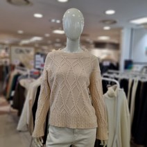 헤이린 라운드체크무늬니트HM4KT1023